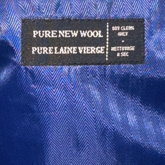 HAINES & BONNER OF LONDON Men’s Wool Checkered Blazer - Picture 6 of 7